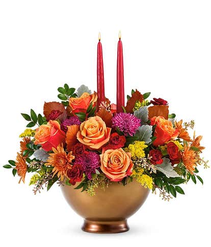 Artisanal Autumn Centerpiece
