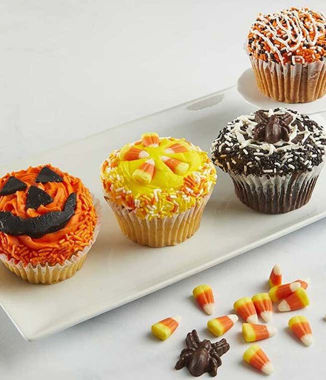 Jumbo Halloween Cupcake Delivery