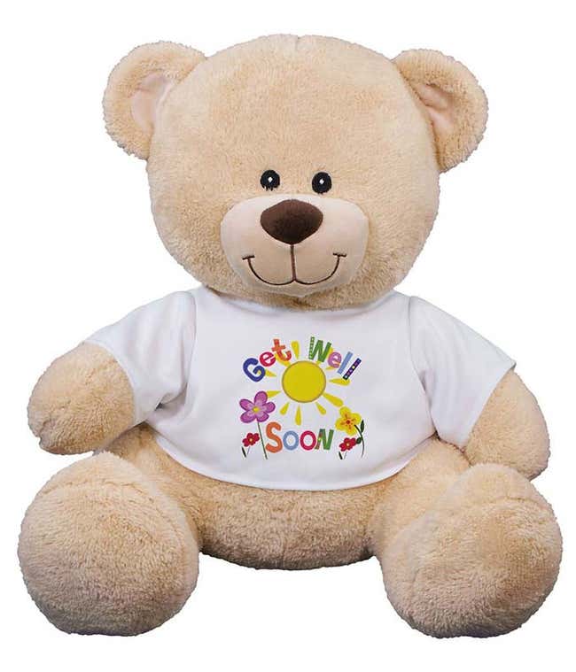 Get Well Soon Stuffed Bear